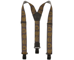 BENNONKY Beer Braces black/yellow