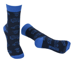 BENNONKY Car Socks blue