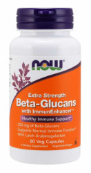 Beta-Glukny + ImmunEnhancer, Extra siln - NOW Foods