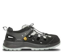 BOMBIS LITE S1P ESD NM Grey Sandal