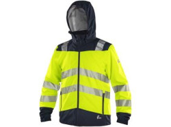 Bunda CXS HALIFAX SHELL, p�nsk�, v�stra�n�, �luto-modr�