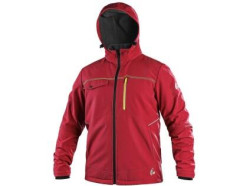 Bunda CXS STRETCH, p�nsk�, softshell, �erven�