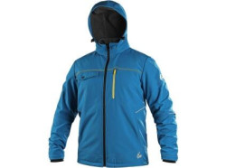 Bunda CXS STRETCH, p�nsk�, softshell, st�edn� modr�