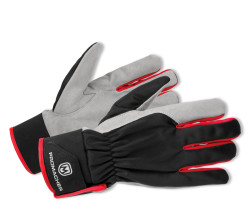 CARPOS VELCRO Gloves grey/red