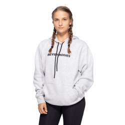 Dmska mikina Logo Light Grey Melange - Better Bodies