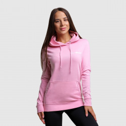 Dmska mikina PRO Hoodie Baby Pink - GymBeam