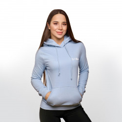 Dmska mikina PRO Hoodie Blue - GymBeam