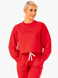 Dmska mikina Ultimate Fleece Red - Ryderwear