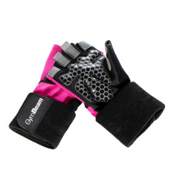 Dmske fitness rukavice Guard Pink - GymBeam