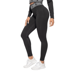 Dmske legny Rib Seamless Black Melange - Better Bodies