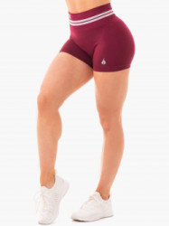 Dmske ortky Freestyle s vysokm psom Burgundy - Ryderwear