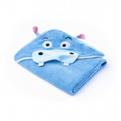 Detsk osuka Sensillo Water Friends 100x100cm blue hippo