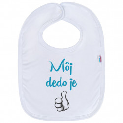 Detsk podbradnk New Baby Mj dedo je 1