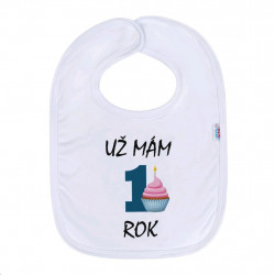 Detsk podbradnk New Baby U mm 1 rok modr