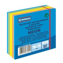 Bloek Donau 76x76mm 400l nenov modr