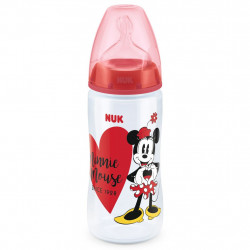 Dojensk faa NUK Disney Mickey 300 ml Minnie erven