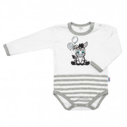 Dojensk bavlnen body New Baby Zebra exclusive