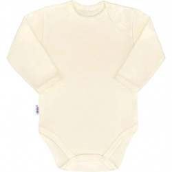 Dojensk bavlnen body s dlhm rukvom New Baby Pastel bov