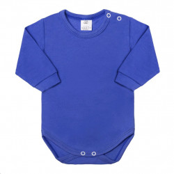 Dojensk body s dlhm rukvom New Baby modr