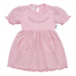 Dojensk atky s krtkym rukvom New Baby Summer dress