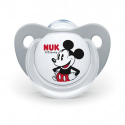 Dojensk cumlk Trendline NUK Mickey Mouse 6-18m siv