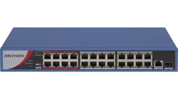 DS-3E0326P-E/M(C) 24x100Mb PoE+1x1Gb RJ45+1xGbCombo, switch,230W