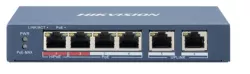 DS-3E1106HP-EI 4x100Mb PoE+2x100Mb RJ45, smart switch, 60W