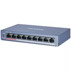 DS-3E1309P-EI 8x100Mb PoE+1x1Gb RJ45, smart switch, 110W