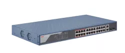 DS-3E1326P-EI 24x100Mb PoE+2x1Gb Combo, smart switch, 370W