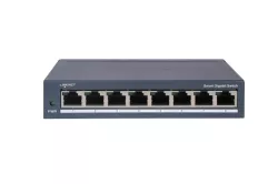 DS-3E1508-EI 8x Gb port RJ-45; bez PoE, smart switch