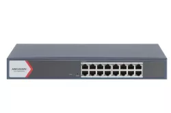 DS-3E1516-EI 16x Gb port RJ-45; bez PoE, smart switch