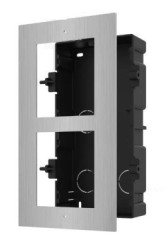 DS-KD-ACF2/S panel pre mont pod omietku pre 2 moduly, nerez