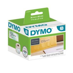 Samolepiace etikety Dymo LW 89x36mm adresn vek ry plast