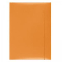 Kartnov obal s gumikou Office Products oranov