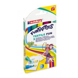 Popisova na textil edding 17 FUNTASTICS textile fun 5f