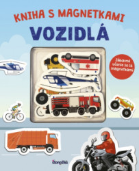 Kniha s magnetkami: Vozidl