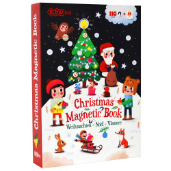 Magnetick kniha Vianoce  Christmas Magnetic Book