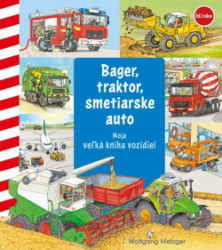 Bager, traktor, smetiarske auto