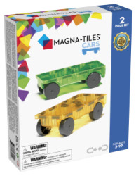 Magnetick stavebnica Cars 2 dielna Green/yellow