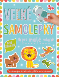 Div zvierat - Vek samolepky pre mal ruky