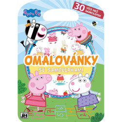 Peppa Pig - Omalovnky se samolepkami