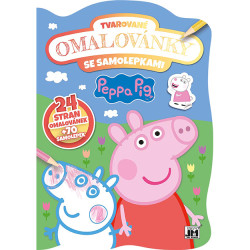 Peppa Pig - Tvarovan omalovnky