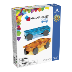 Magnetick stavebnica Cars 2 dielna Blue/orange