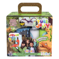 Tubi Jelly Kreatvny set s akvriom XL Dinosaury