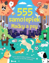 555 samolepiek - Maky a psy