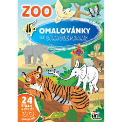 ZOO - Omalovnky se samolepkami