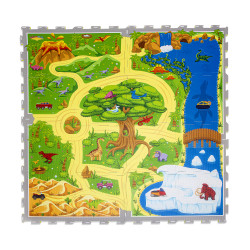 Hracia podloka Puzzle Safari 1.2 x 1.2 m