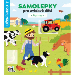 Samolepky pro zvdav dti Farma