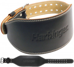 Fitness opasok Padded Leather Black - Harbinger