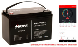 FUKAWA LFP100-12 LiFePo4 (12,8V 100Ah Bluetooth) 14399